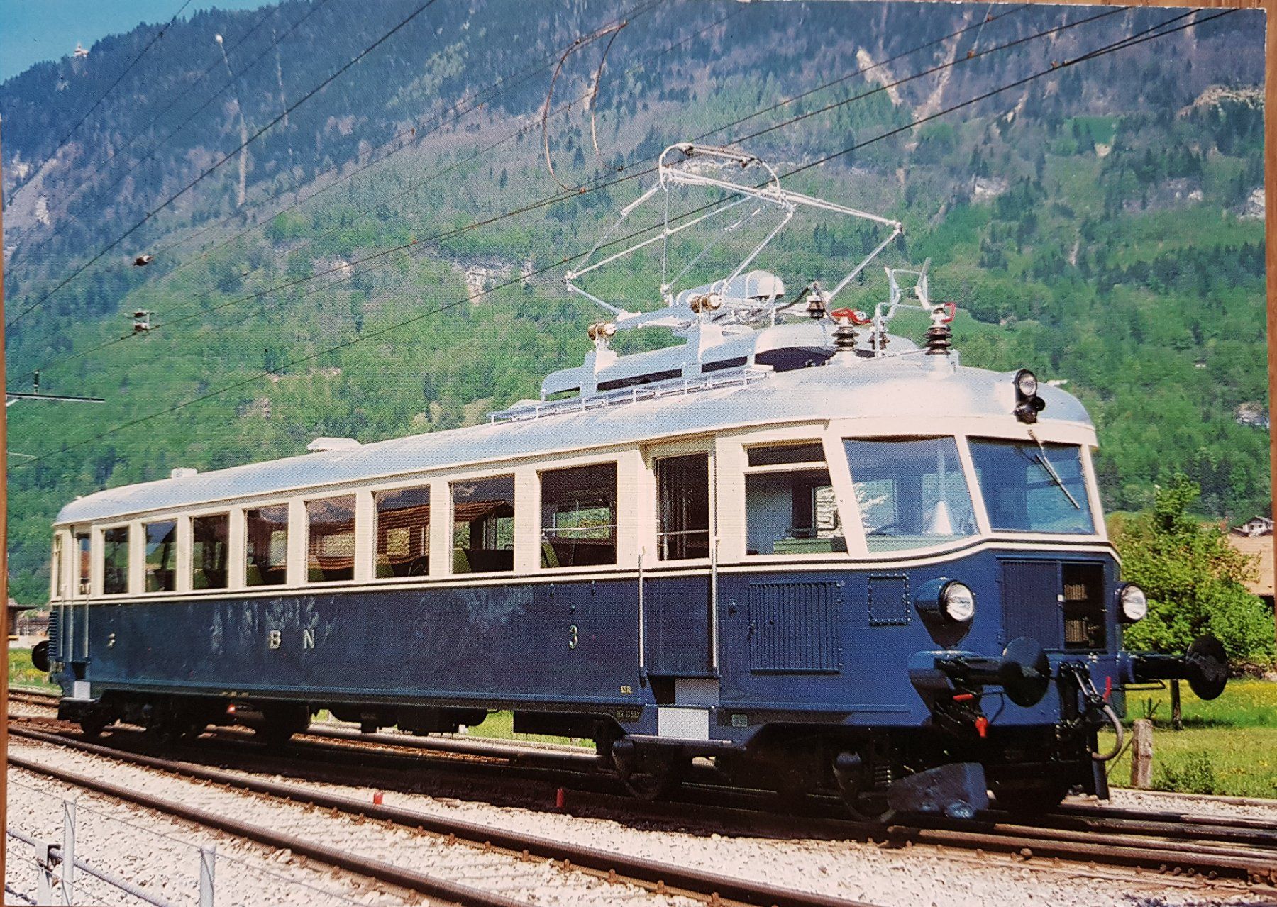 Cartoline postali: AK BN (BLS) Ce 2/4 727 – Usato da La Sagne VD venduto da aro_nnp2