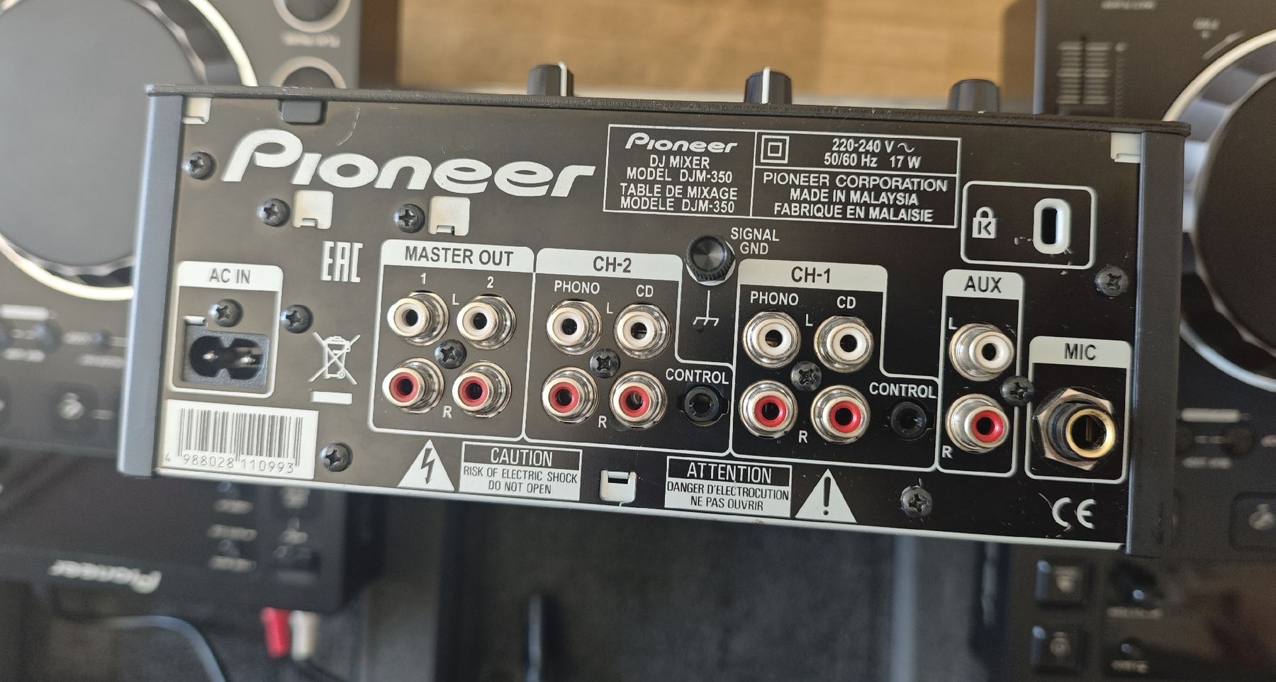 Pioneer Console di mixaggio: Pioneer DJ Set 350 inkl. Case – Usato da Niederhasli venduto da Nadch22 6