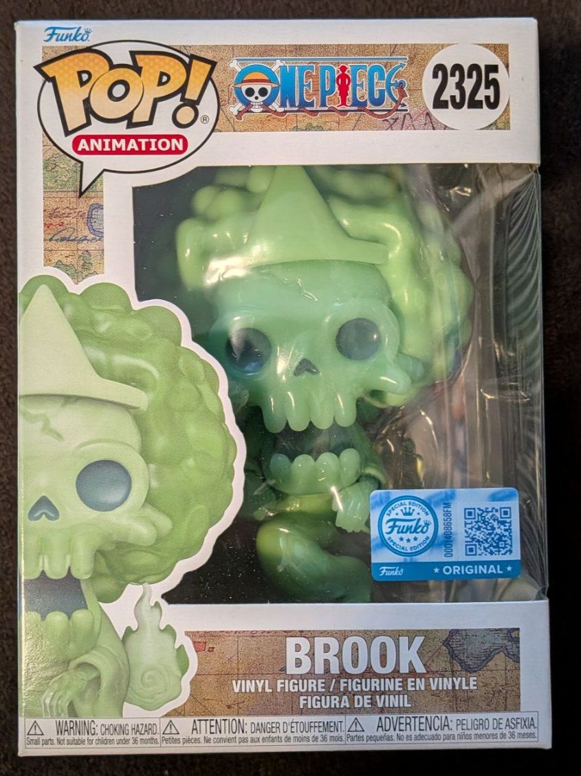 Funko Statuette: Funko Pop! One Piece - Brook #2325 – Nuovo e nell'imballaggio originale da Obfelden venduto da RCO85