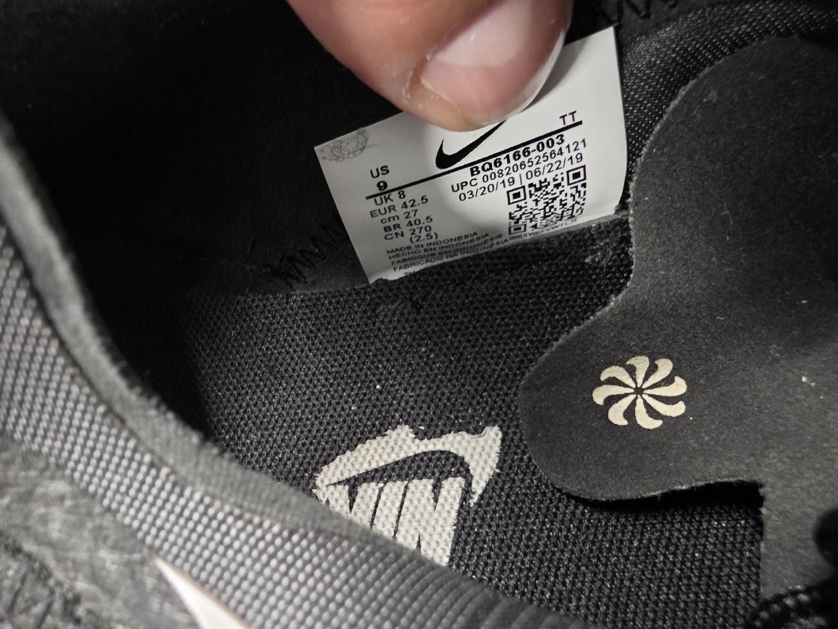Nike Herrenschuhe: Nike Sneaker React schwarz weiss Grösse 42.5 top – Gebraucht aus Reinach BL von bru_qpv2 4