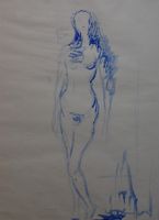 Leonor Fini, technique mixte