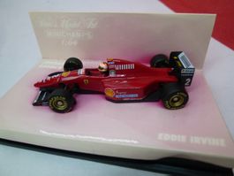 F1 Ferrari F310 - Minichamps - Pilot Irvine Präsentation OVP