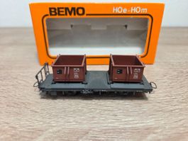 Bemo 2258 Kieskistenwagen RhB H0m (1)