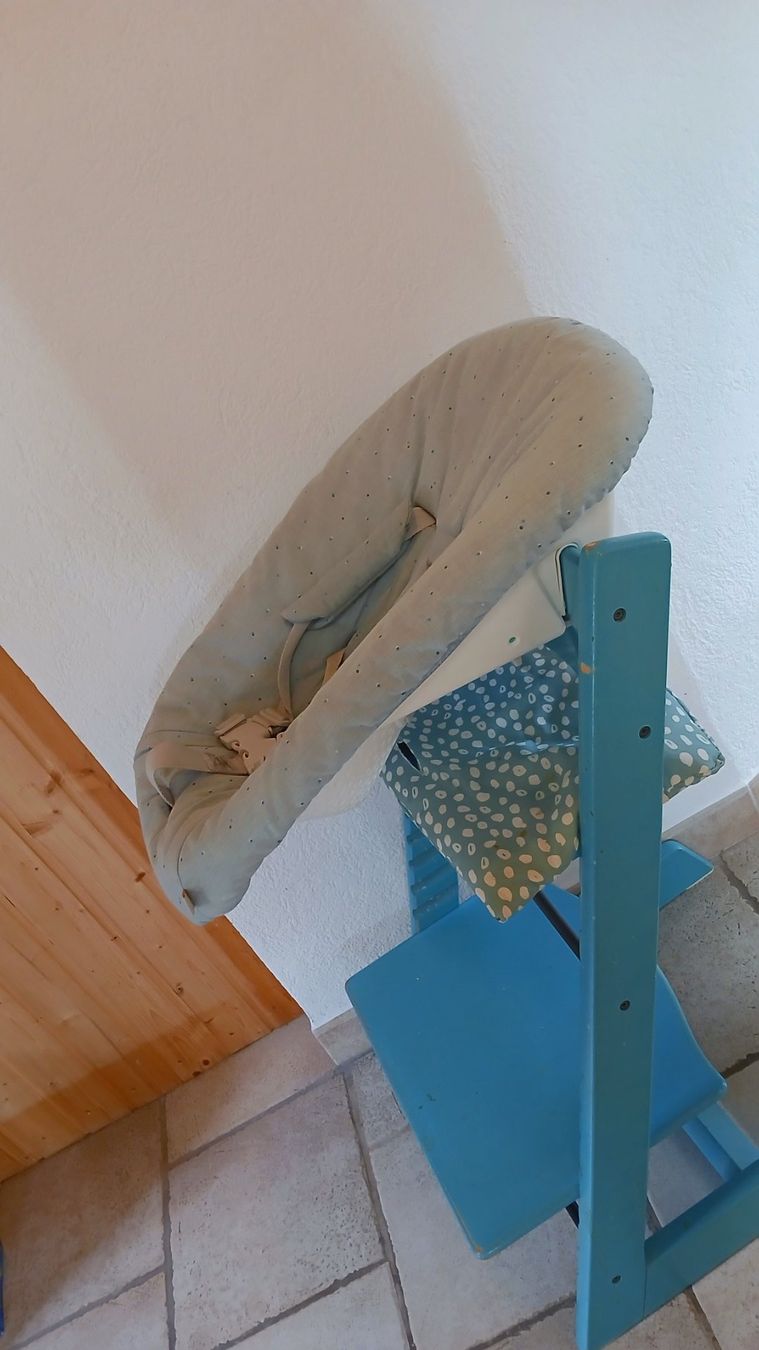 Stokke Seggioloni: Babyschale Tripp Trapp mit ersatz Cover – Usato da Schalchen venduto da Ayrastark 1