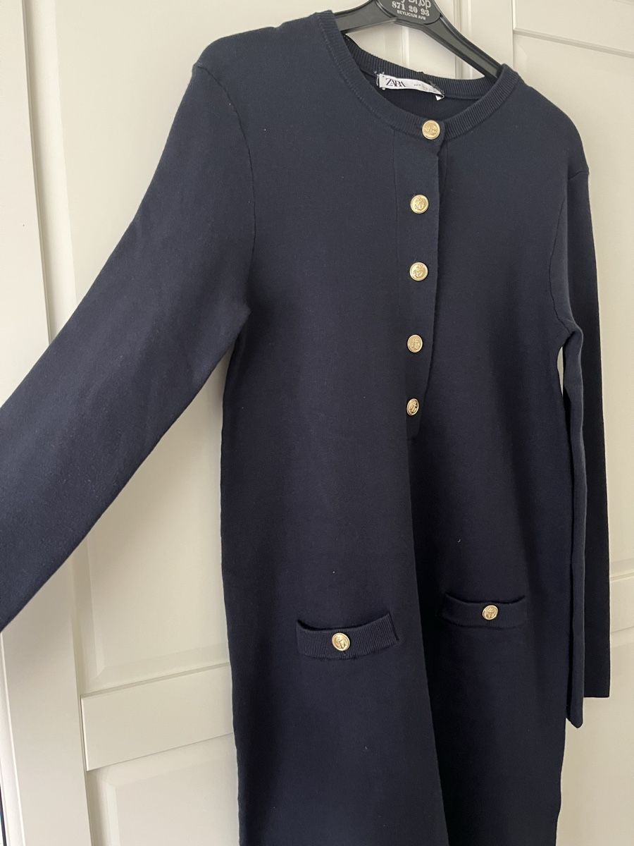 Zara Vestiti: Navyblaues Trikotkleid – Nuovo e nell'imballaggio originale da Allschwil venduto da eyl_bb8q 1