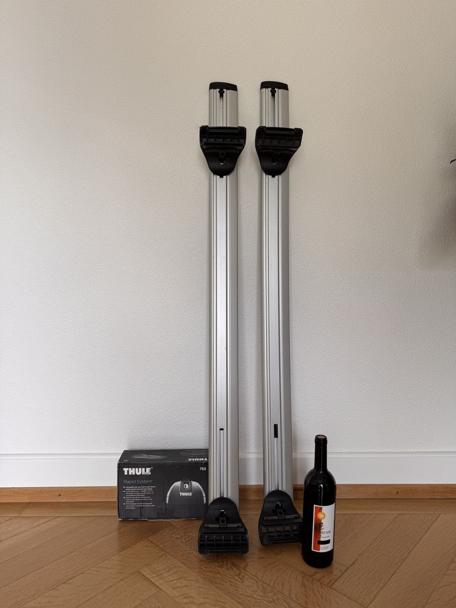 Thule Portapacchi: Thule - Dachträger (Rapid System 753 & WingBar) – Usato da Sierre venduto da sevenworlds 2