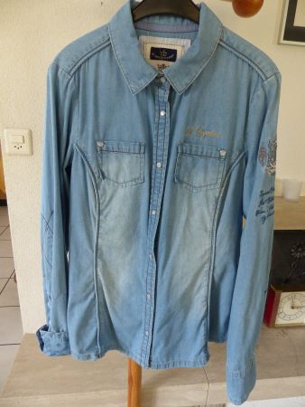 Jeansbluse / L 'Argentina GR. 36