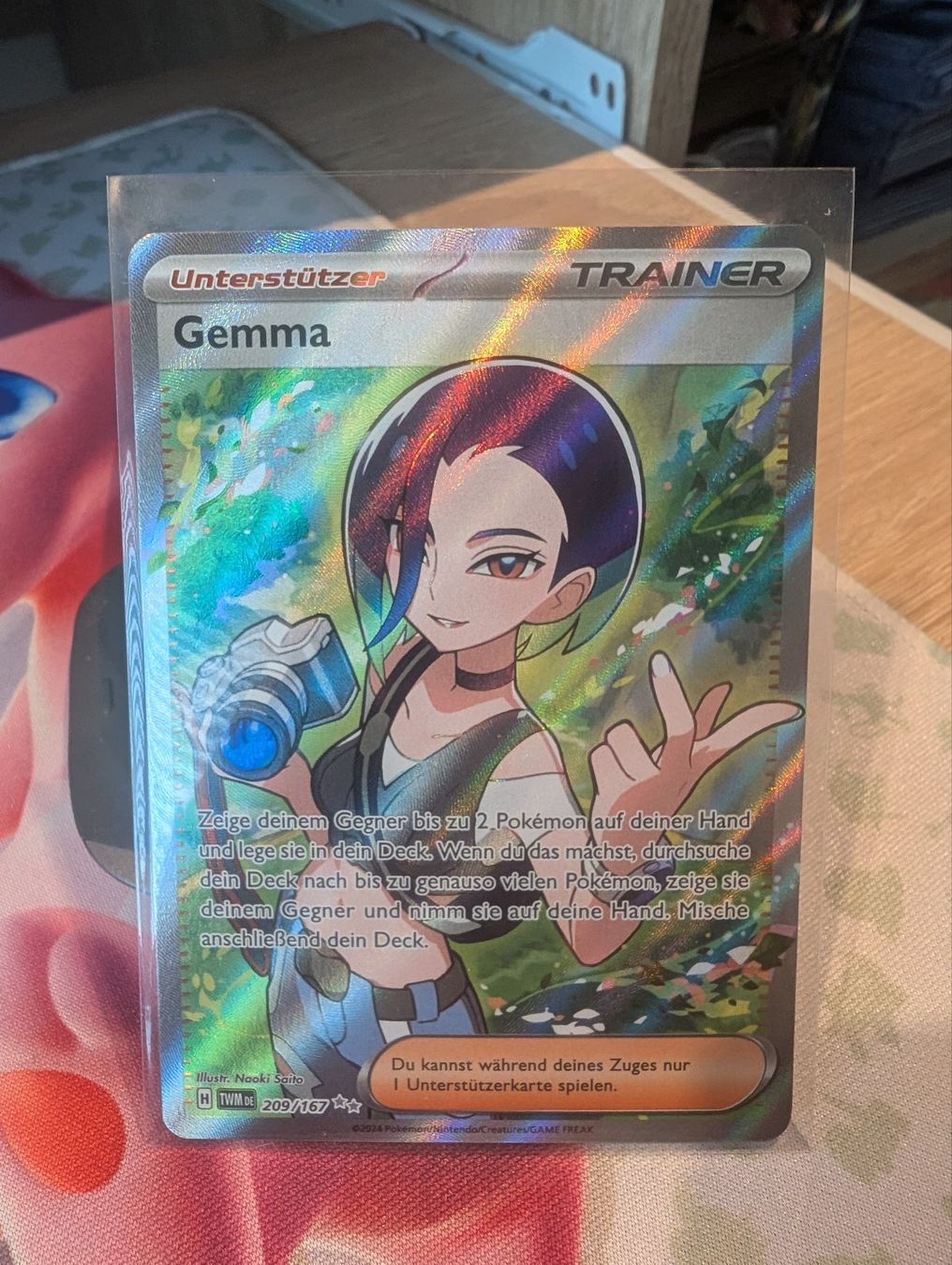 Pokémon Carte collezionabili: Gemma TMW #209 – Nuovo (secondo la descrizione) da Le Mouret venduto da XanSolo