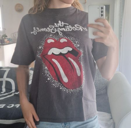 The Rolling Stones T-shirt grau Gr. M H&M