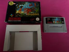 DSCHUNGELBUCH SPIEL FÜR SUPERNINTENDO IN ORIGINALSCHACHTEL