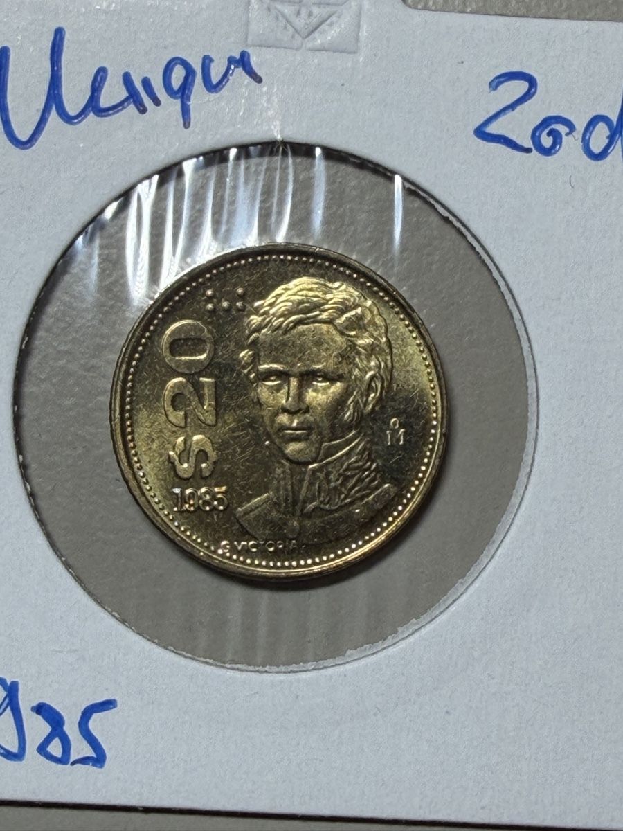 Toutes les monnaies: Mexique - 20 dollars - 1985 – D'occasion à Payerne par Mike1682