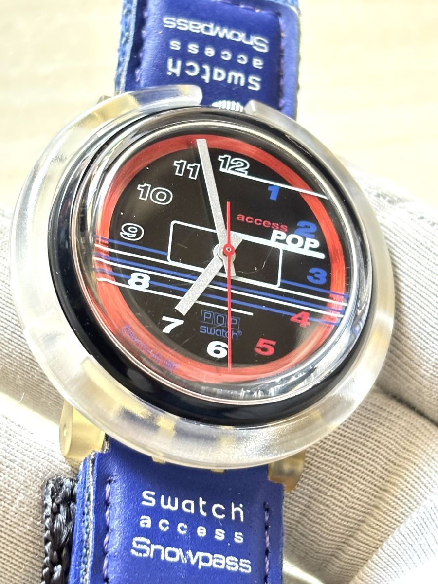 Swatch Orologi: Swatch Access POP Snowpass Uhr gebraucht – Usato da Grenchen venduto da chththl 5