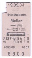 Billette Zürich Stadelhofen - Meilen