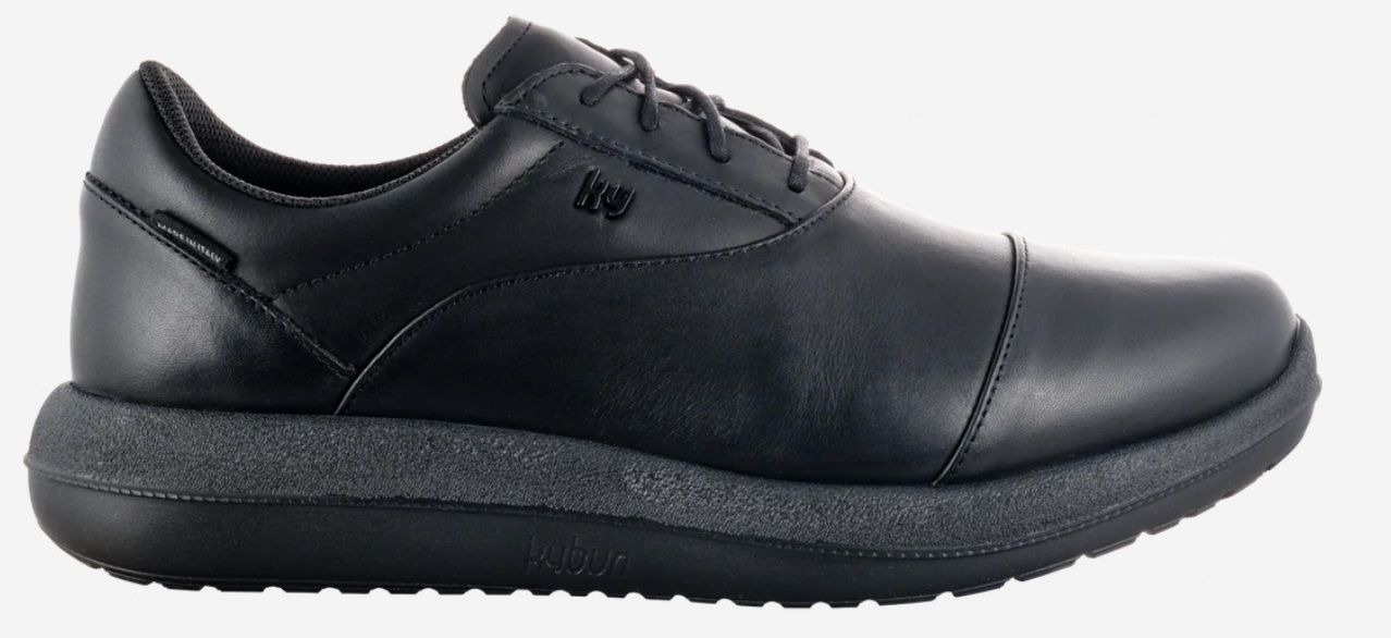 Scarpe da uomo: kyboot Kloten, schwarz, Leder, 45, m, 159.- – Nuovo e nell'imballaggio originale da Dulliken venduto da Renaldinio