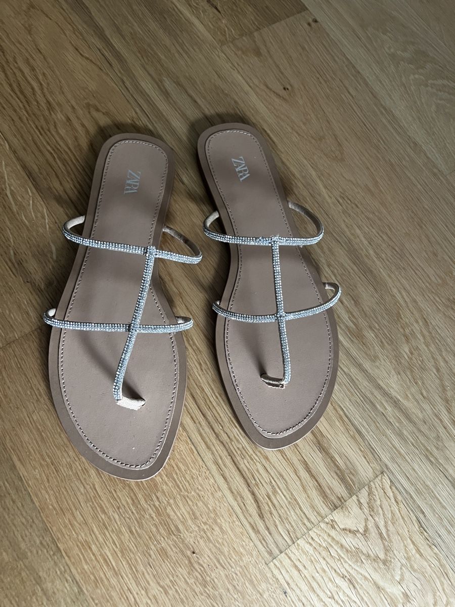 Scarpe da donna: Zara Strasssandalen – Nuovo (secondo la descrizione) da Ebikon venduto da her_82yr 1