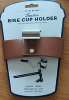 Leder Getränkehalter Fahrrad NEU