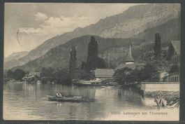 Carte P de 1916 ( Leissigen am Thunersee )