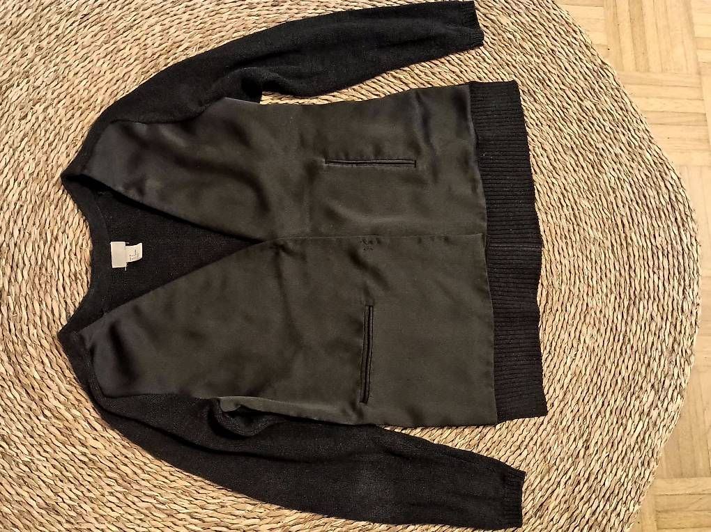 Jacken: Minimalistische Strickjacke aus Seidenmischung – Gebraucht aus Zürich von Melianea 3