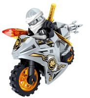 1 Figur + Motorrad - Bausteine - Ninjago