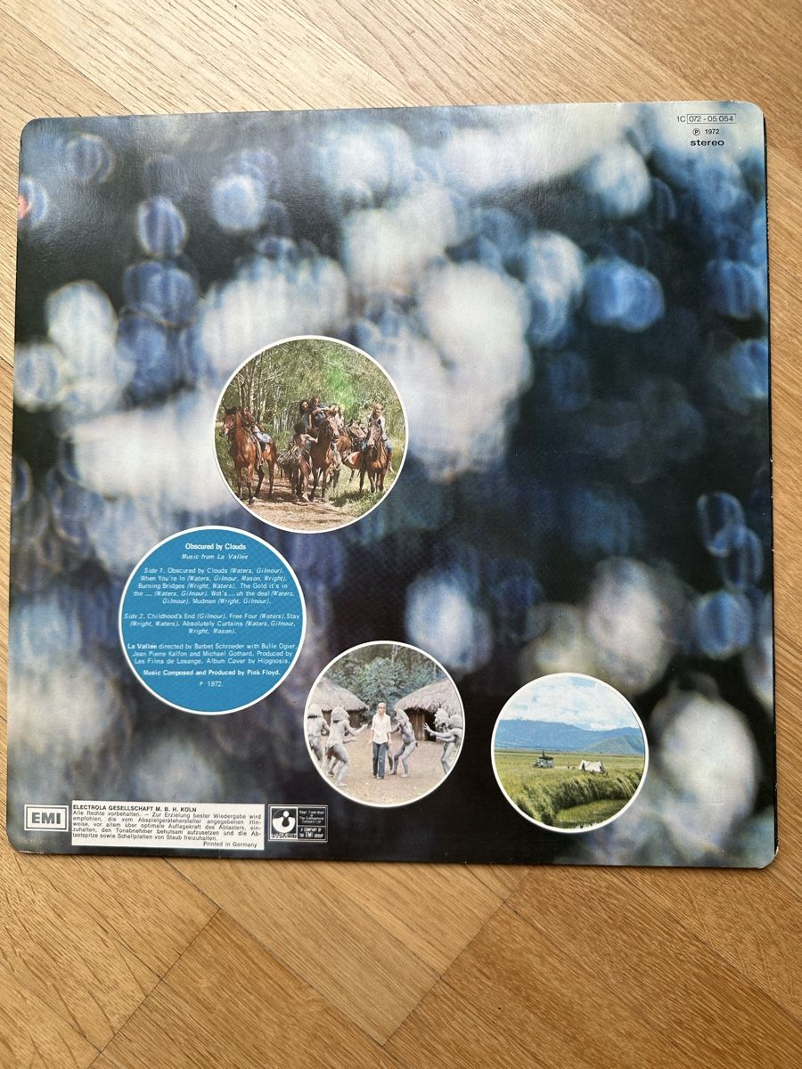 Dischi in vinile: Pink Floyd Obscured by Clouds LP – Usato da Zürich venduto da marcochreis5 1