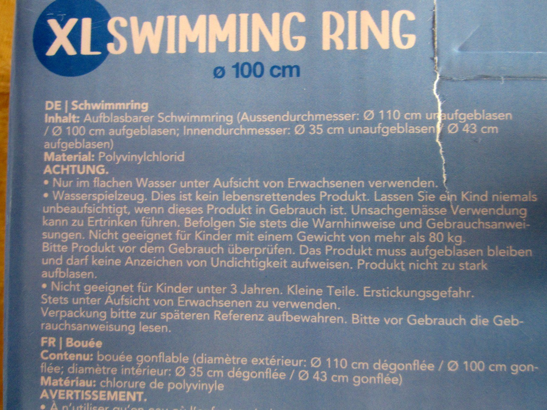Schwimmringe: Schwimmring neu – Neu und originalverpackt aus Binningen von flugi30 1
