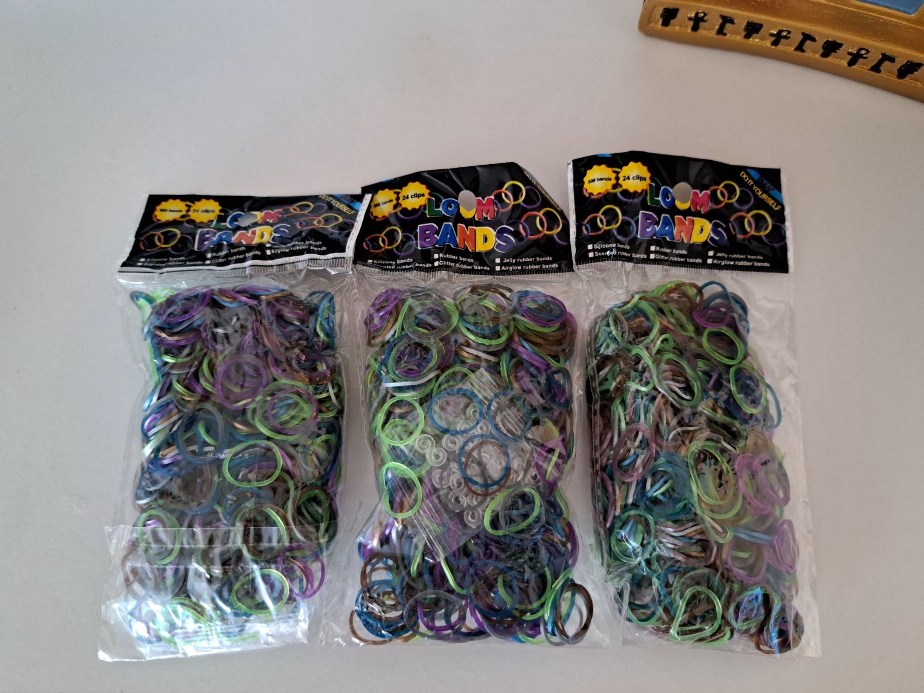 Bastelsets: Loombands/ Loom Bands Gummi – Neu und originalverpackt aus Uster von BellaBimbaQ