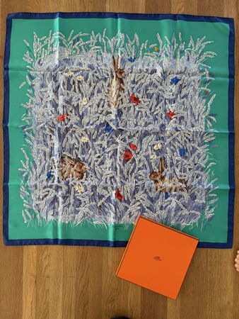 Hermès Paris Carré 90 «Les Blés» – Hugo Grygkar
