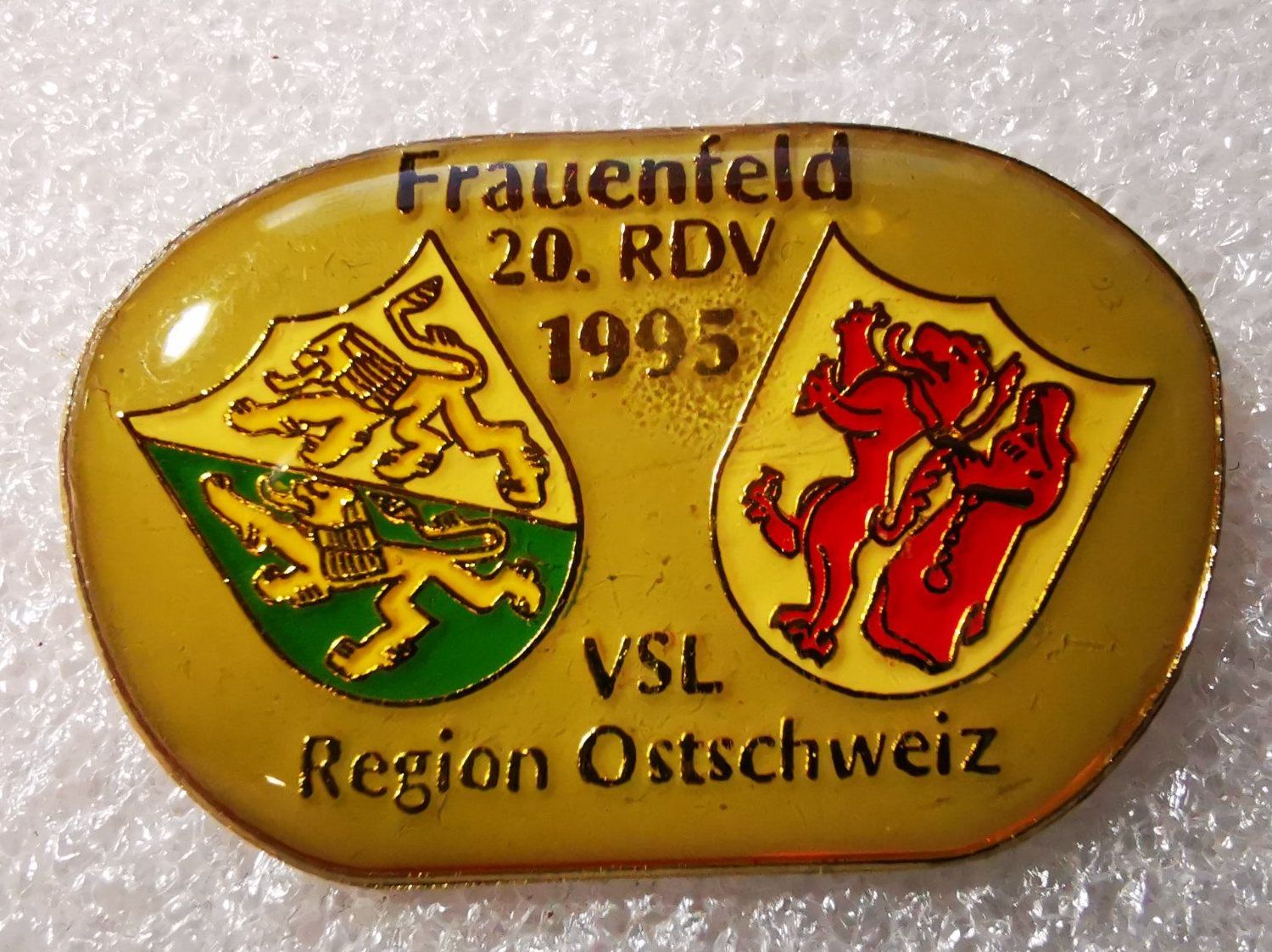 Spille & Fermagli: Ansteckpin 12: VSL Region Ostschweiz – Usato da Oppligen venduto da Pin-Fall-Shop