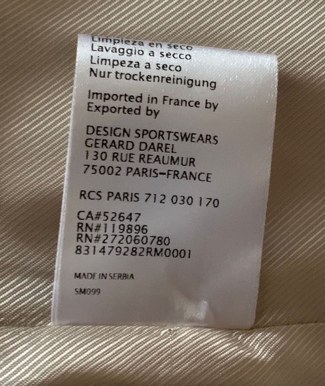 Gérard Darel Giacche: Gerard Darel Jacke Grösse 42 beige – Usato da Nussbaumen AG venduto da brigitebardot 5