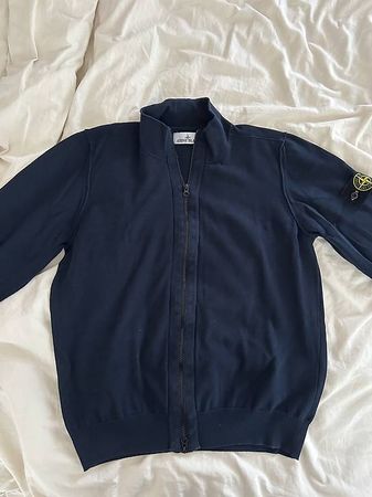 Stone Island Strickjacke Dunkelblau