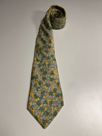 Hermès Seerosen Krawatte