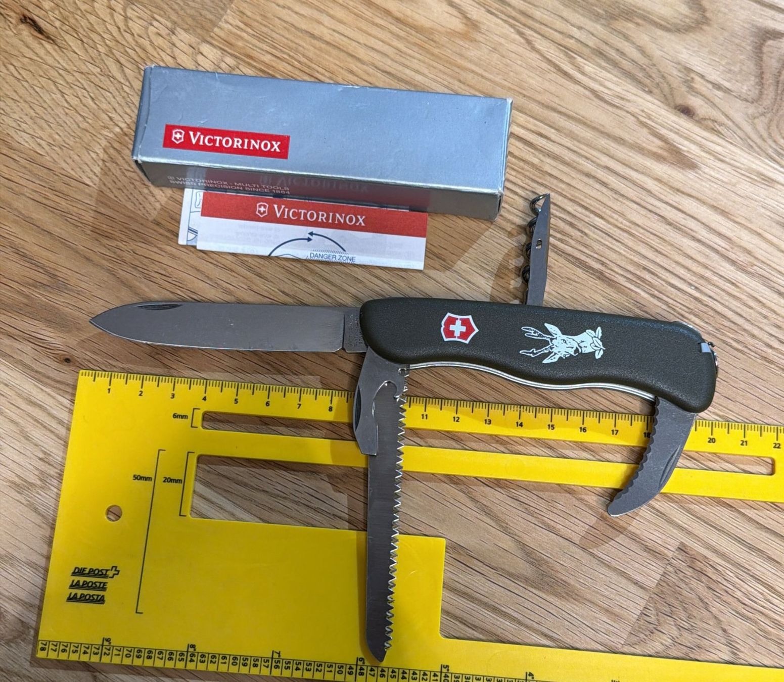 Victorinox Coltelli tascabile: VICTORINOX SACKMESSER HUNTER GREEN – Usato da Zürich venduto da Frei-Occasionen 9