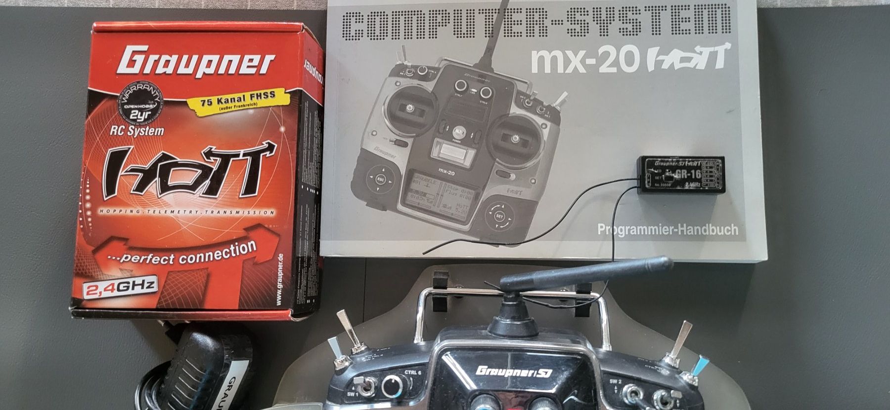 Graupner Telecomando: radicommade Graupner mx20 – Usato da Chevroux venduto da Rogers59 1