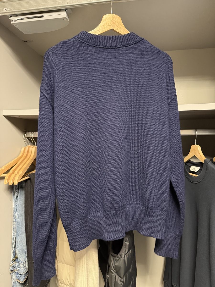 Pulls & Sweat-shirts: Ami Paris Pullover Navy Blue  – Neuf (Voir description) à Spiez par vvo_627h 1