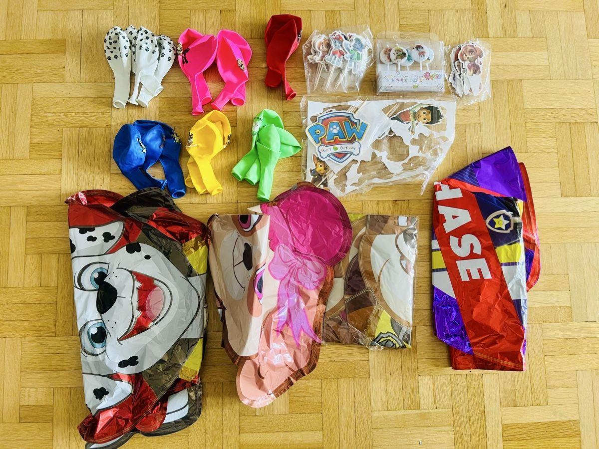 Alle Dekorationen: Paw Patrol Geburtstagsdeko Set – Neu (gemäss Beschreibung) aus Frauenfeld von Repsol_Vani