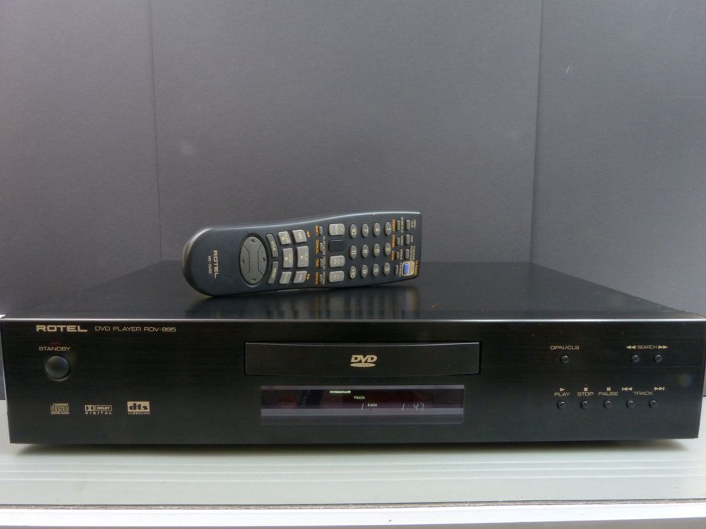 Rotel DVD/CD Player RDV-995 mit FB * Hi-End ähnlicher Sound (Gebraucht ...