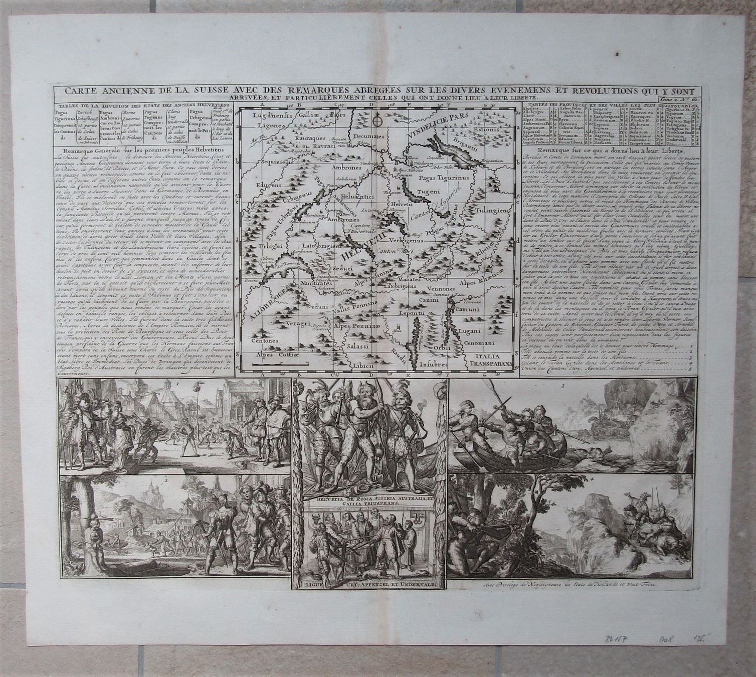 Cartes géographiques & atlas: Schweiz Geschichtskarte – D'occasion à Rafz par booksell