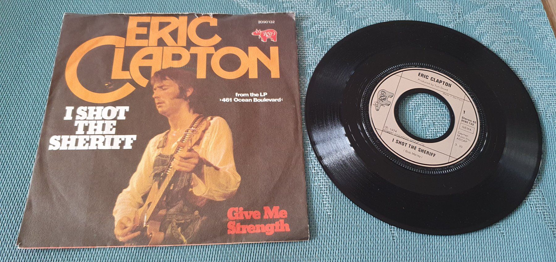 Dischi in vinile: ERIC CLAPTON, I shot the Sheriff, Single, TOP! – Usato da Kreuzlingen venduto da Cdschlumpf