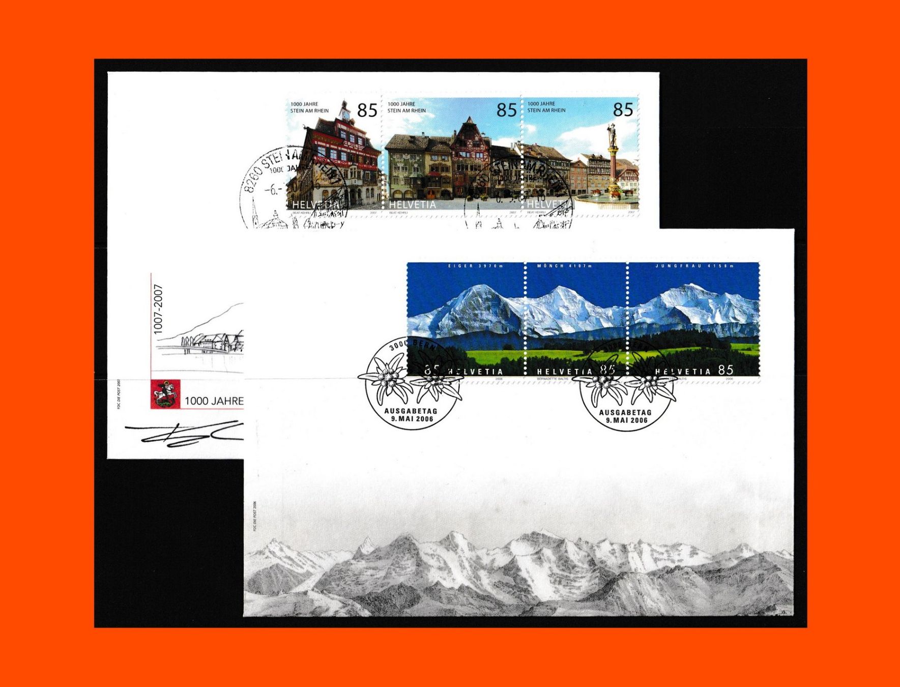 Tous les timbres: FDC - Erstagsbriefe ( 2006 + 2007) – D'occasion à Dübendorf par Jumbo1990