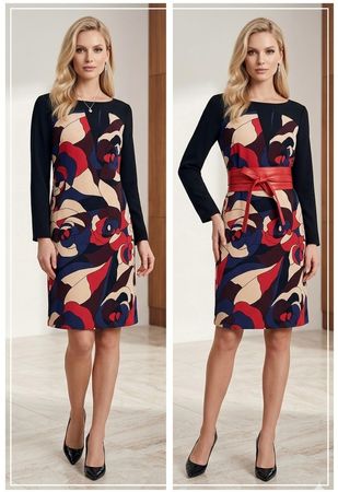 Schönes Kleid von BIANCOGHIACCIO Gr.XS-S
