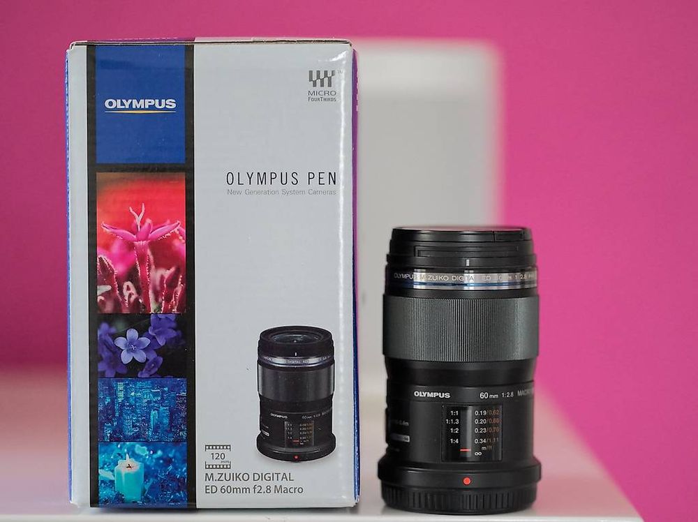Olympus ED 60mm f/2.8 Macro, Top Zustand (D'occasion) à Wettingen pour ...