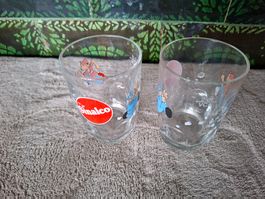 Sinalco Gläser, Vintage Design, 2 Stk. - Kult.
