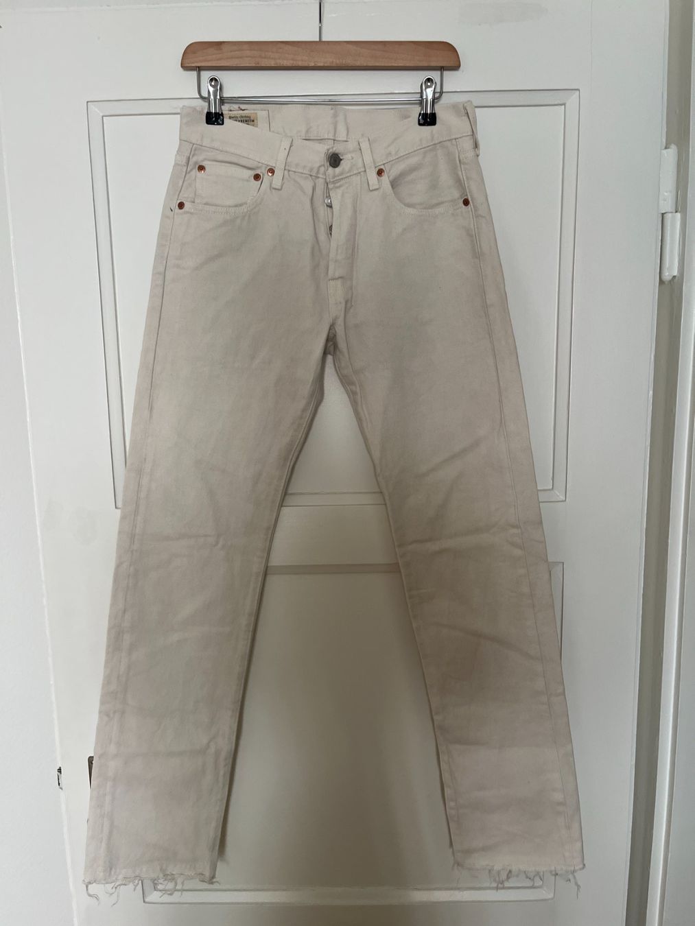 Levi's Jeans: LEVIS 501 WHITE DENIM – Usato da Zürich venduto da Ankawhi