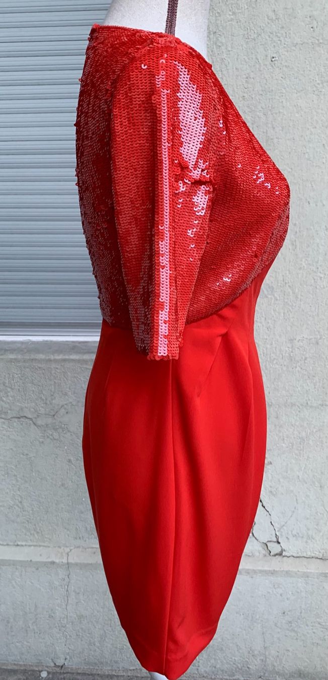 Kleider: Superbe robe courte REISS Kori séquins rouge clair t.XS – Neu (gemäss Beschreibung) aus Martigny von only__you 3