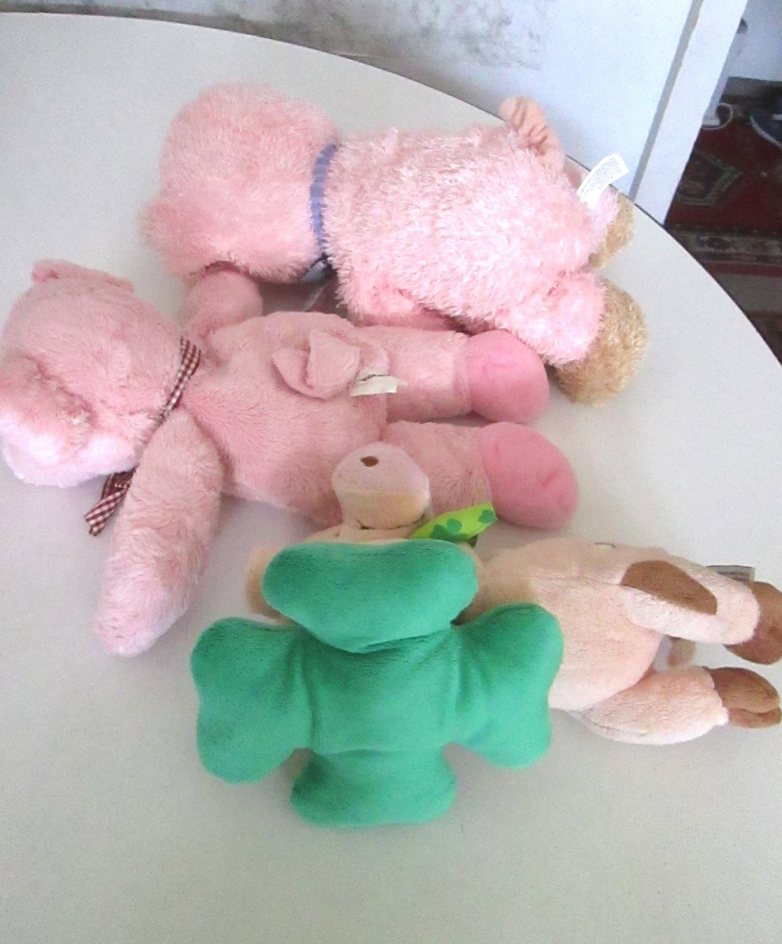Jouets: 3 Plüsch-Ferkel – D'occasion à Sementina par babucia 2