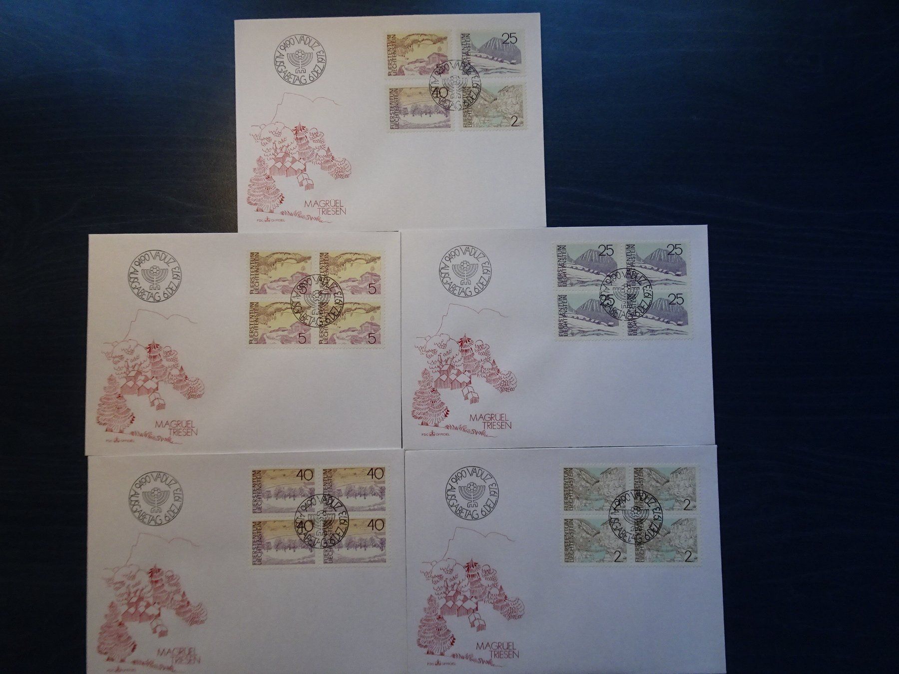 Alle Briefmarken: FDC 1973 – Neu (gemäss Beschreibung) aus Aadorf von Chnorli-Furz