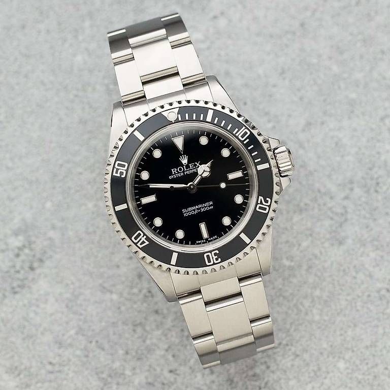 Orologi: Rolex Submariner, ref. 14060, sold in 2001 – Usato da Lausanne venduto da inf_dft9