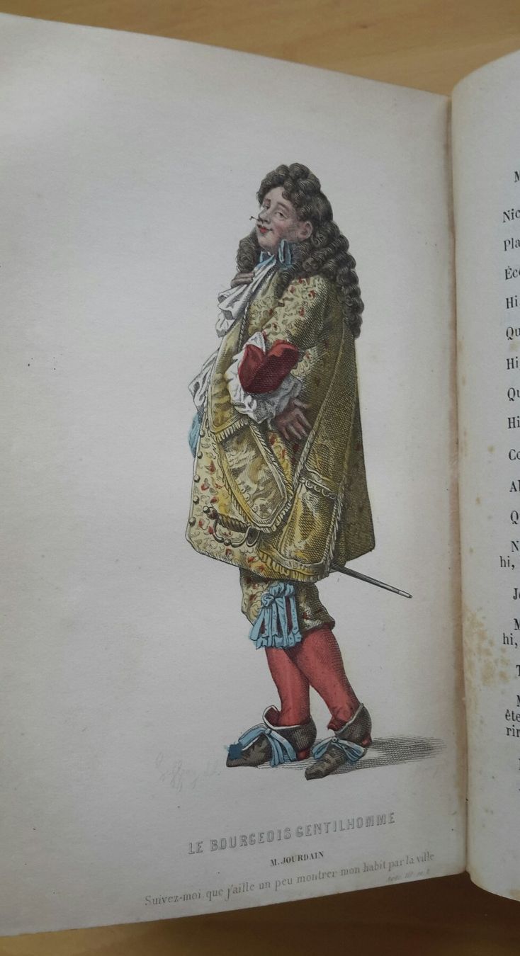 Libri: Oeuvres complètes de Molière , 2 Vols, Paris ca. 1900 . – Usato da Burgdorf venduto da Olli.34 8