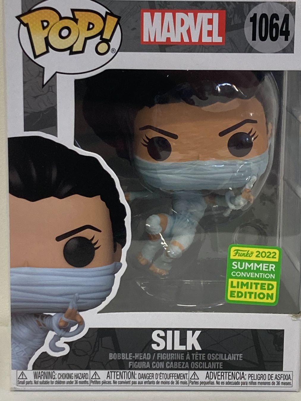 Funko Figuren: FUNKO POP!  MARVEL 1064 SILK limited edition summer conventi – Neu (gemäss Beschreibung) aus Vezia von Aquarius_Age 1