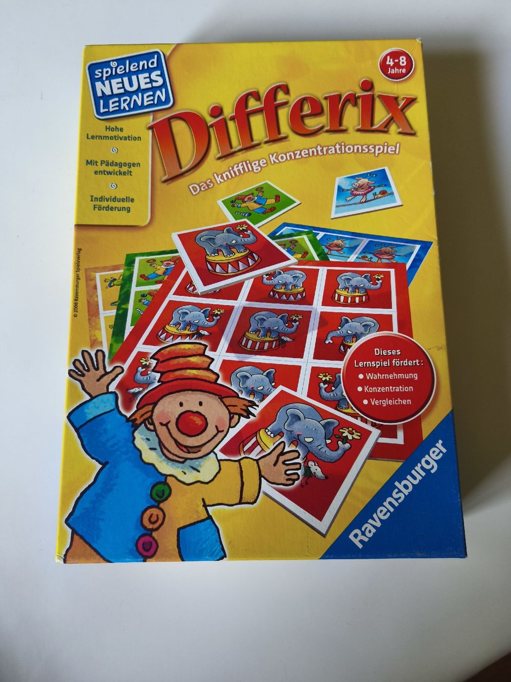 Ravensburger Spiele: Differix Ravensburger Concentration Game 4-8 Years – Gebraucht aus Ins von zirila